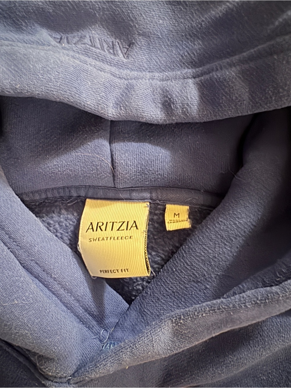 Aritzia Cozy Sweatfleece Mega Raglan Hoodie - Picture 2 of 4